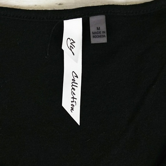 NY Collection top cap sleeve size medium - Picture 5 of 8